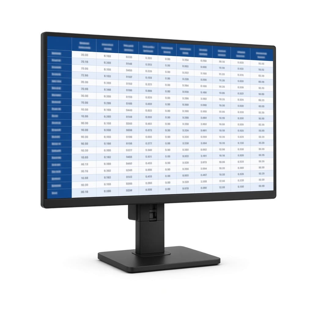 شاشة Dell P2425H مقاس 24 بوصة Full HD
