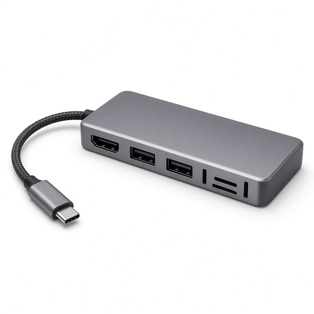موزّع UGREEN Revodok بسبعة منافذ USB-C