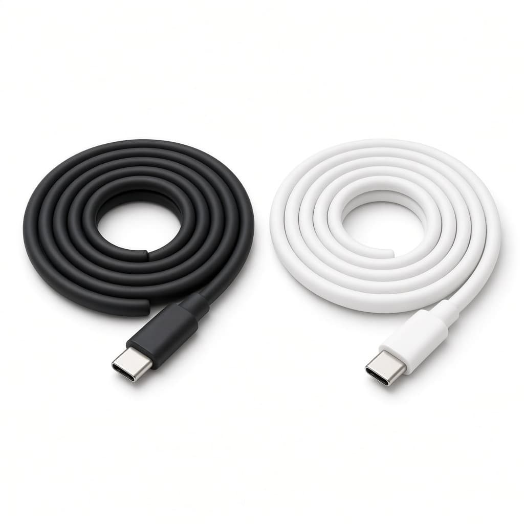 كيبل Baseus USB-C بطول 1 م (عبوة قطعتين)