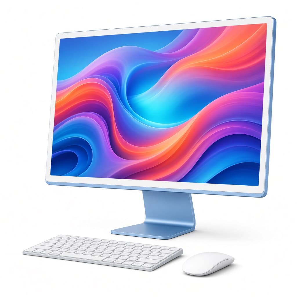 iMac 24 بمعالج M4 — ذاكرة 16 جيجا